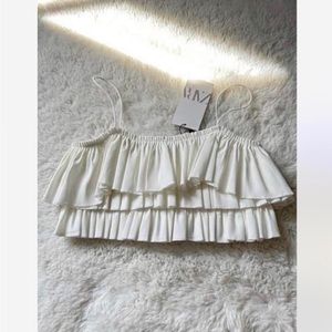 Top Zara woman White